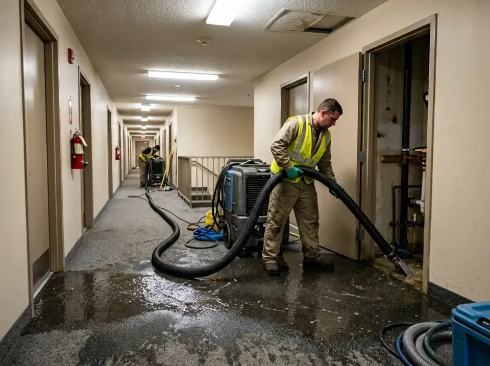multi-unit-apartment-hallway-f-005 — frequently asked questions, Emergency Burst Pipe Water Extraction & Removal in Yucaipa,…